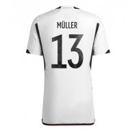 Moški Nogometni dresi Nemčija Thomas Muller #13 Domači SP 2022 Kratek Rokav